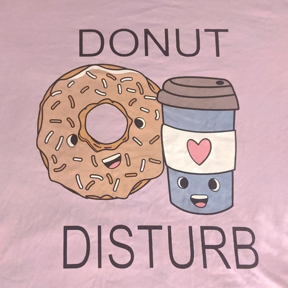 DONUT DISTURB women's top - Picture 1 of 6